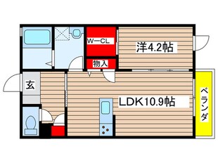 クラヴィエ桜山の物件間取画像